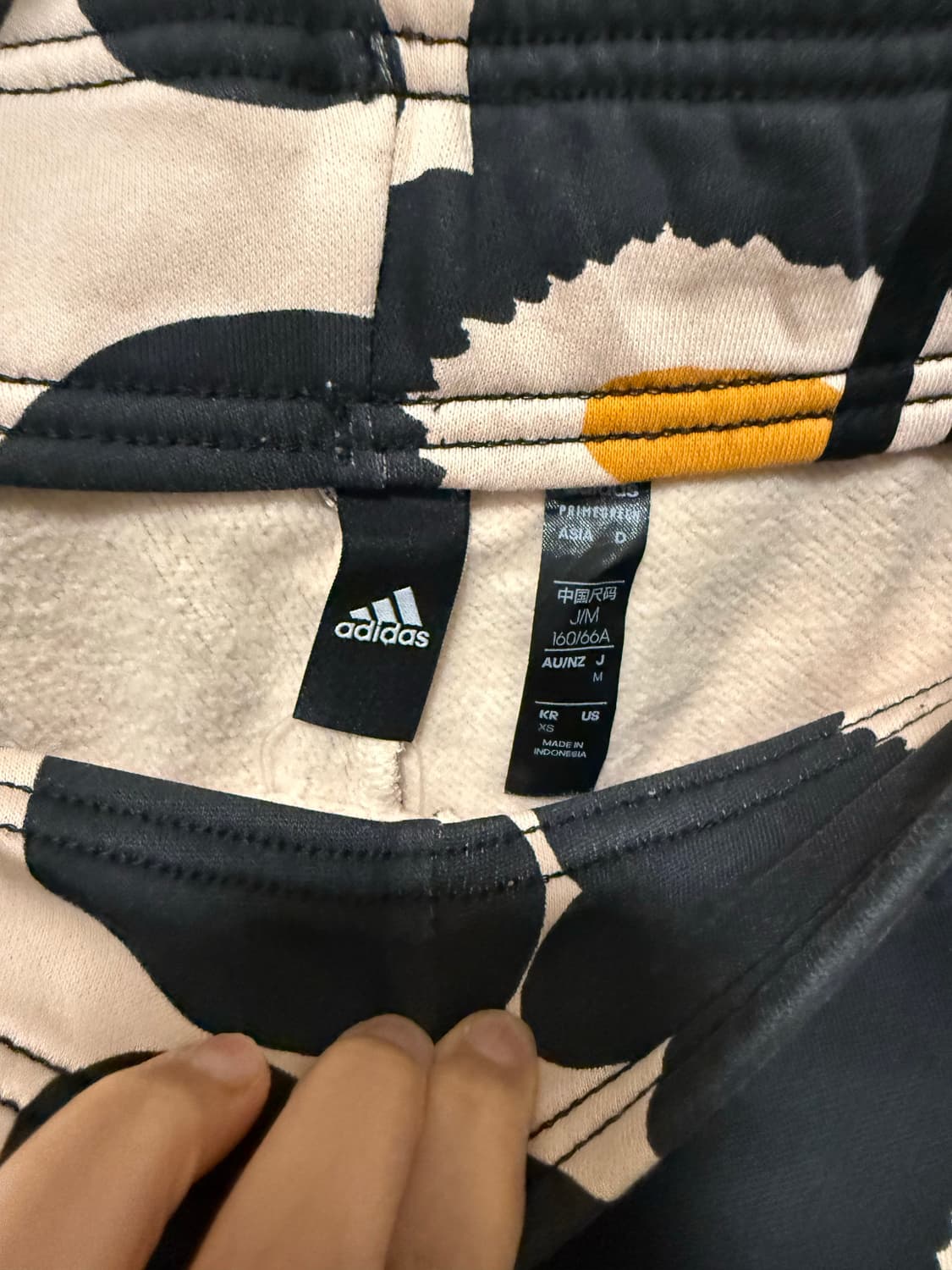 아디다스 마리메꼬 콜라보한 플라워 플리스 팬츠 상품이미지2