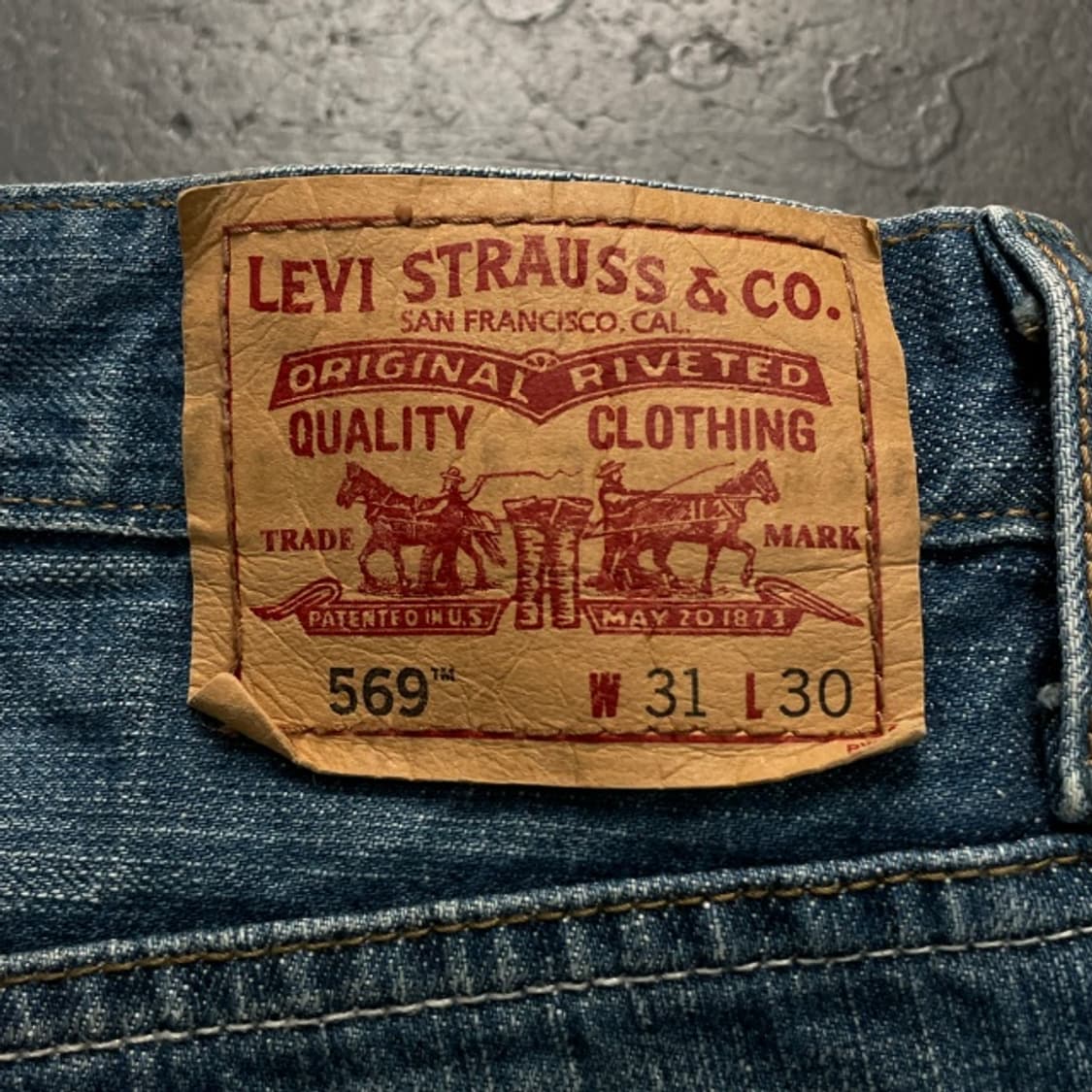 31 리바이스 569 루즈핏 청바지  상품이미지4