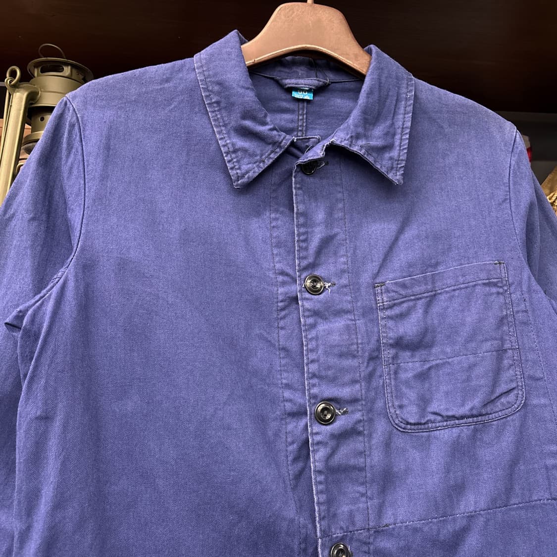 60~80s 피오니어 오리지널 프렌치워크자켓 헤링본 트윌 N803 상품이미지3