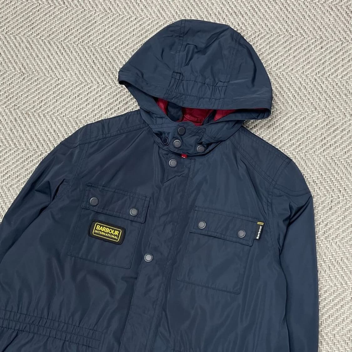 바버 나일론 후드 자켓 v0451 상품이미지3