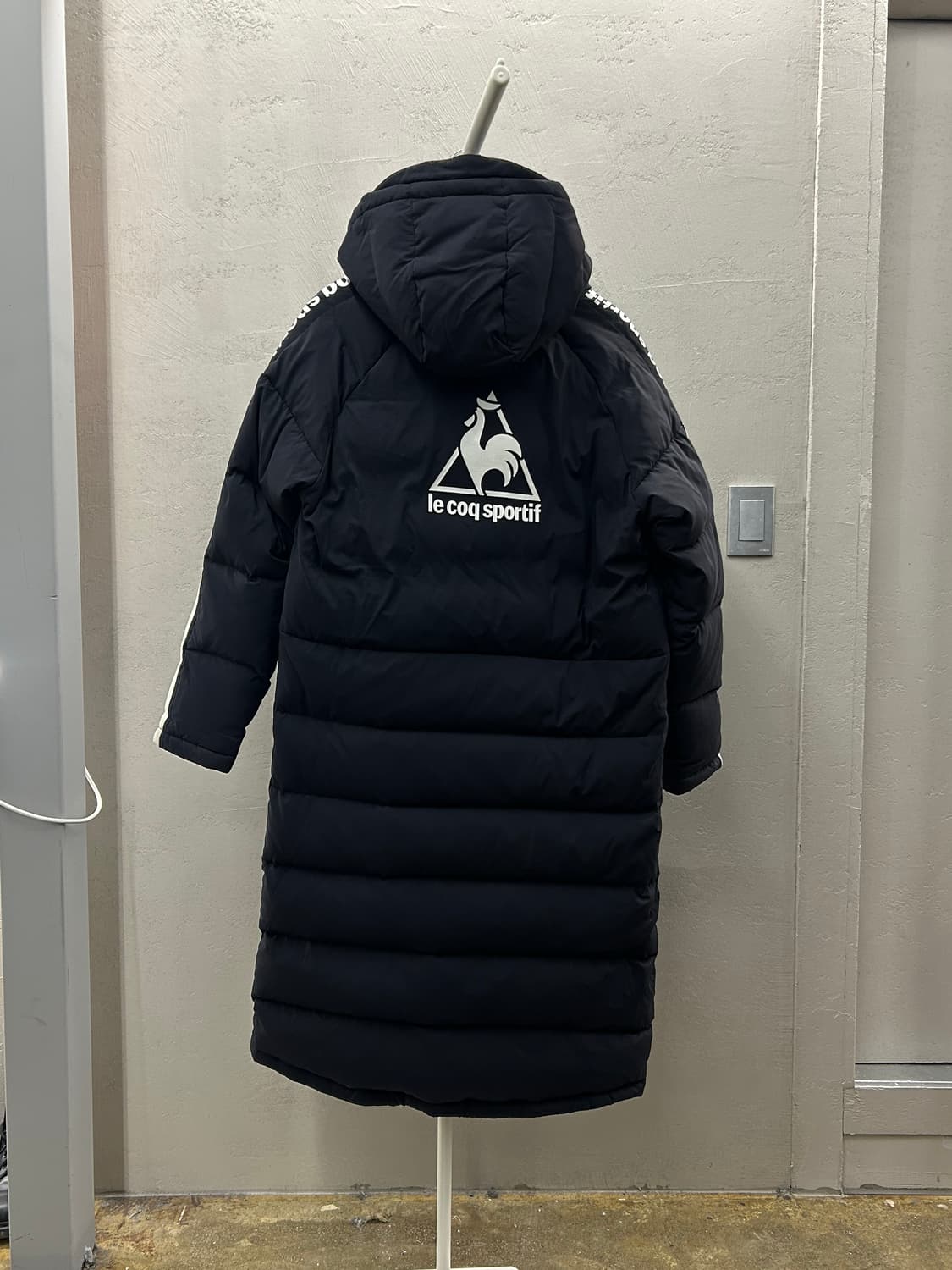 르꼬끄 moDULATE 구스 롱패딩 블랙 상품이미지10