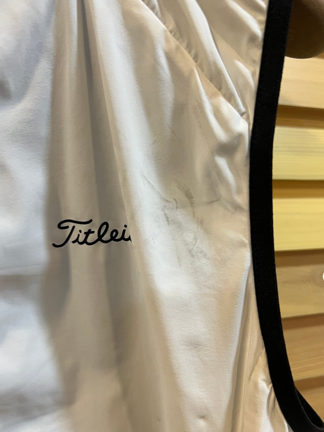 타이틀리스트 여성 아이보리 바람막이조끼 골프조끼 상품이미지10