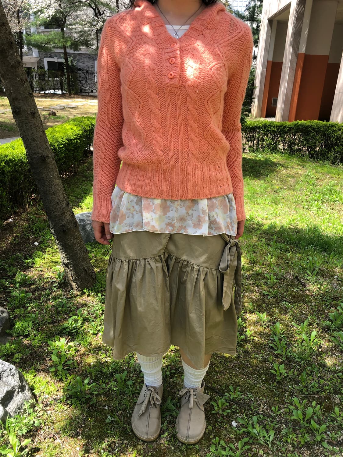 복숭아 모리걸 레이어드 코디🍑 상품이미지2