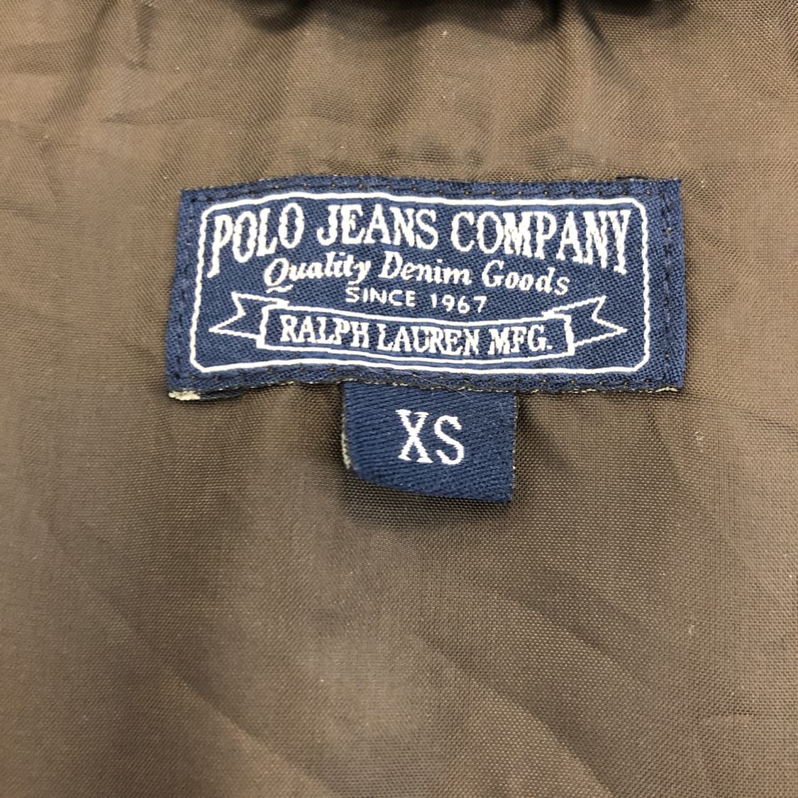 폴로 성조기 덕다운 베스트 XS  상품이미지5