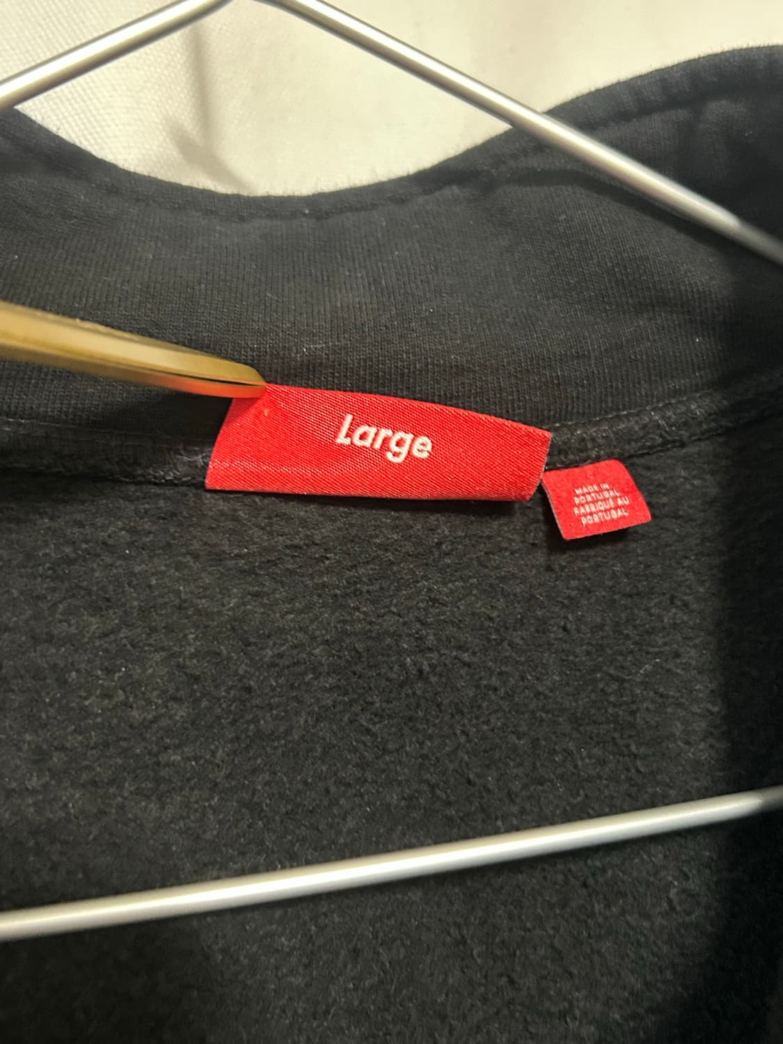 슈프림 하프집 검정L 상품이미지4