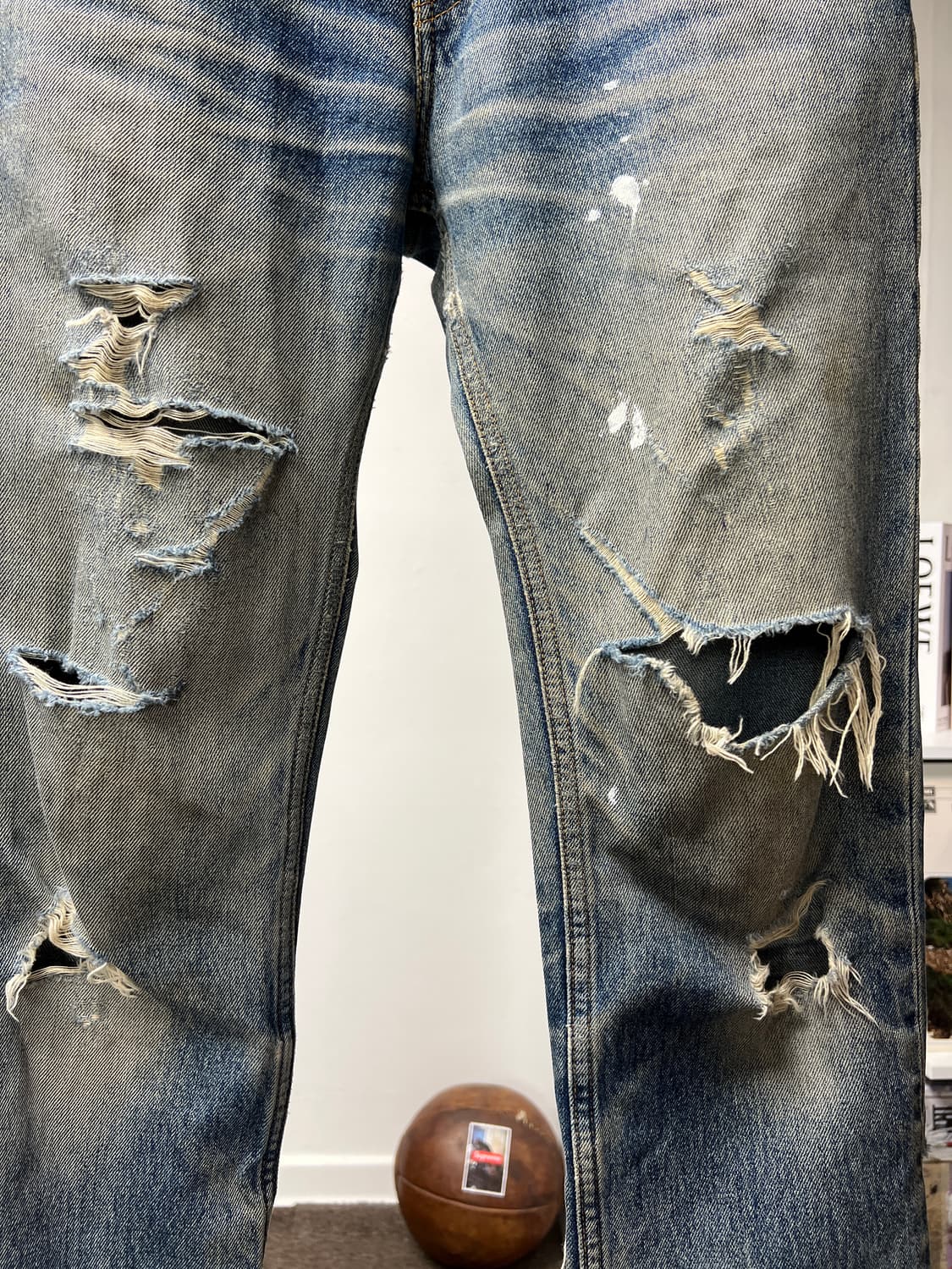 Levis 리바이스 511 디스 워싱 데님 30 상품이미지5