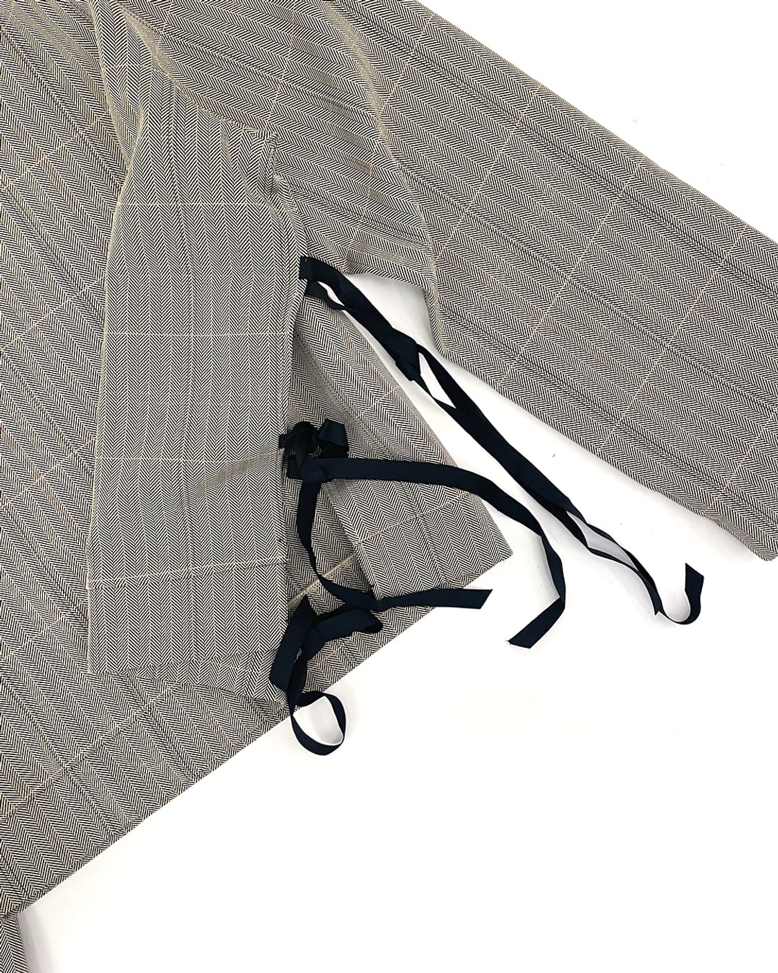 선씨 Sunsea 18AW Polyys 헤링본 트위드 풀오버 3 상품이미지5