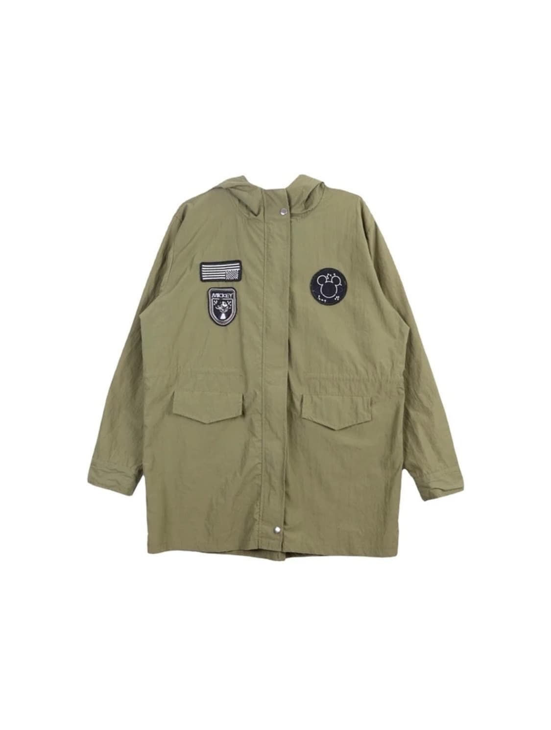 (구매)미키마우스 후면 로고 후드 바람막이 상품이미지1