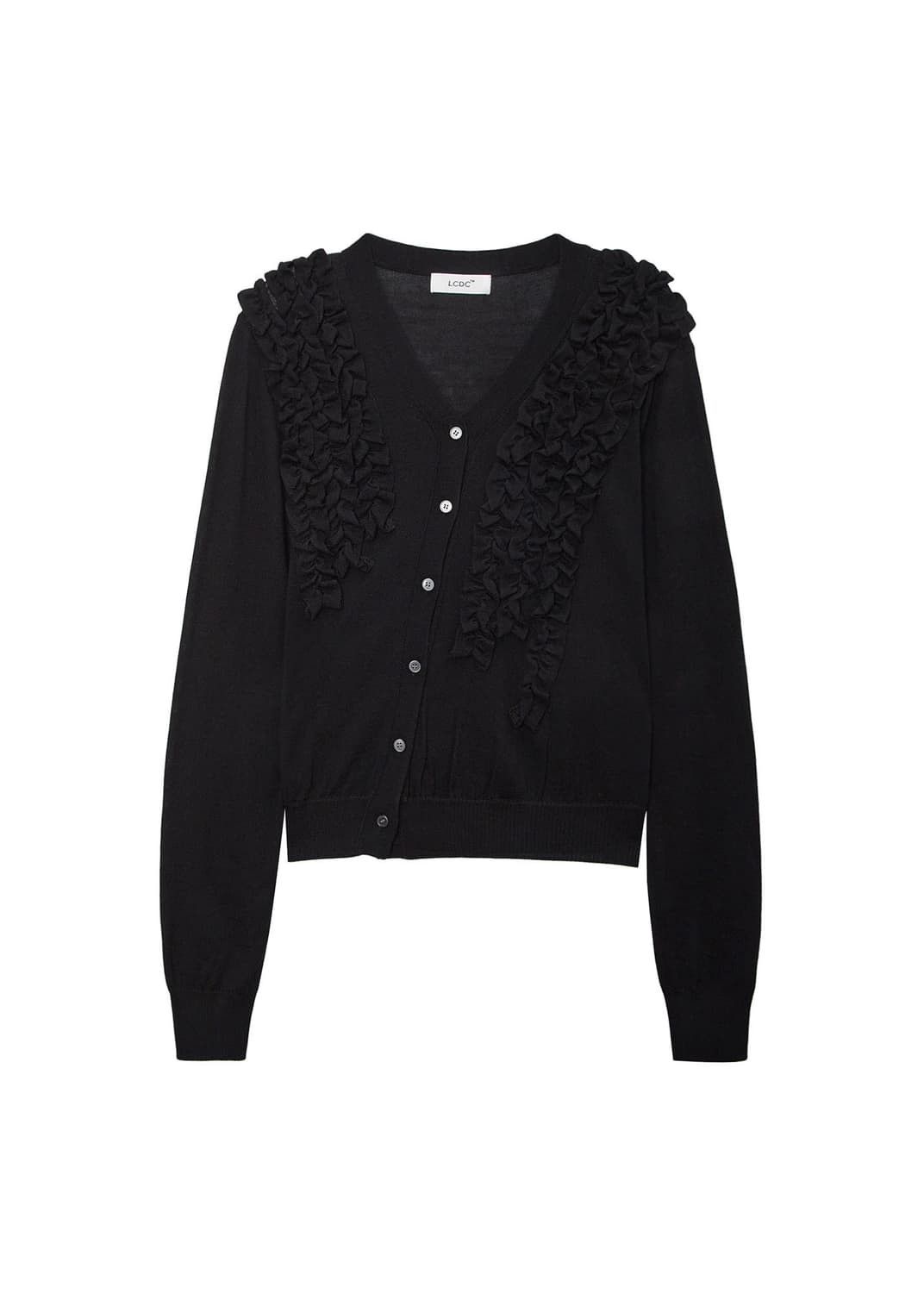 LCDC ASYMMETRIC FRILL CARDIGAN  상품이미지2