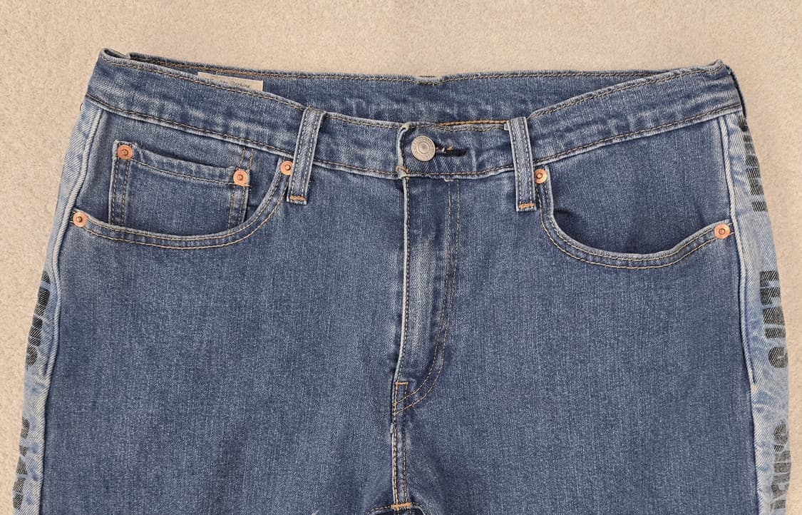 리바이스 프리미엄 하이볼 사이드패치
데님팬츠.   싸이즈 32 상품이미지2