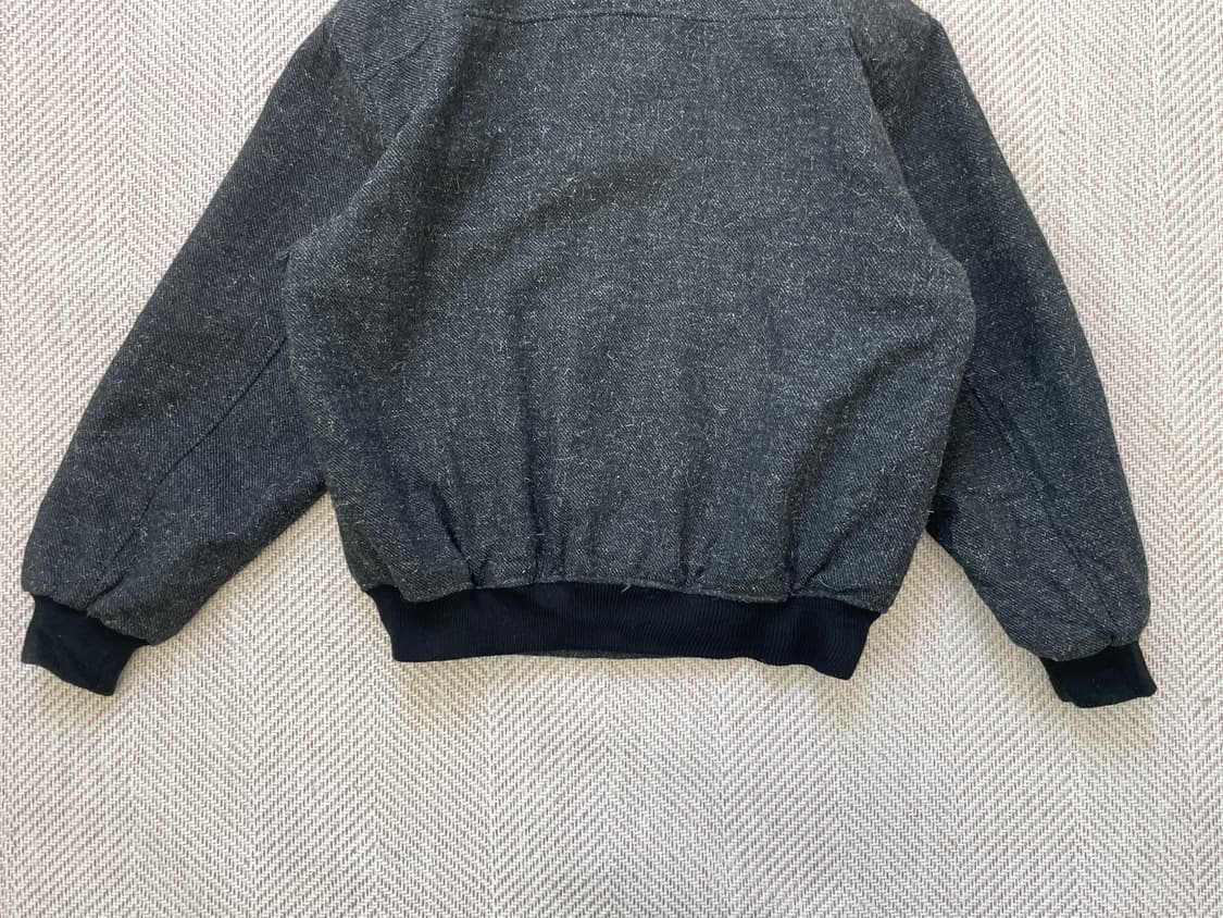 빈티지 울 해링턴 봄버자켓   J04189 상품이미지5