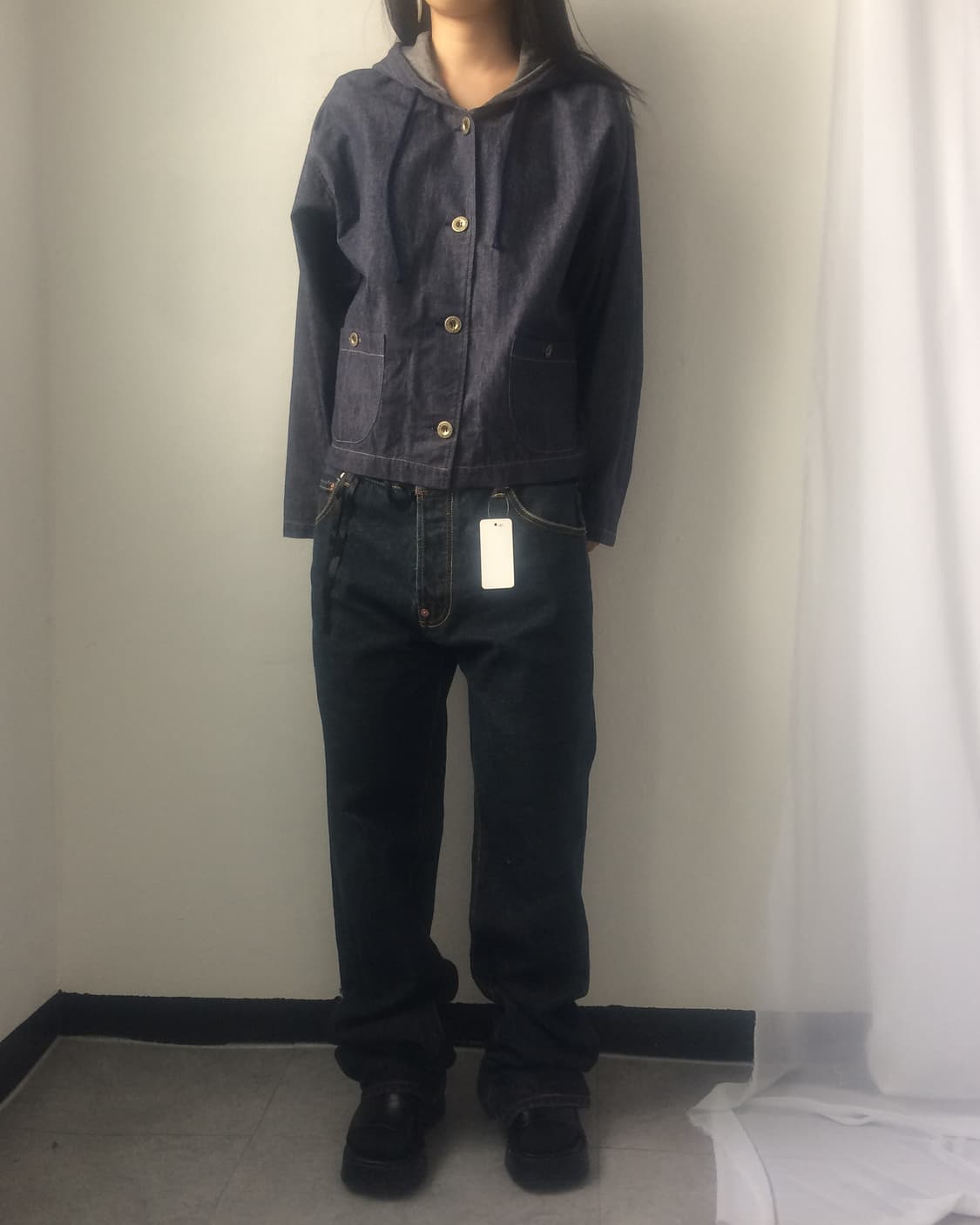 Denim hood jacket 상품이미지9
