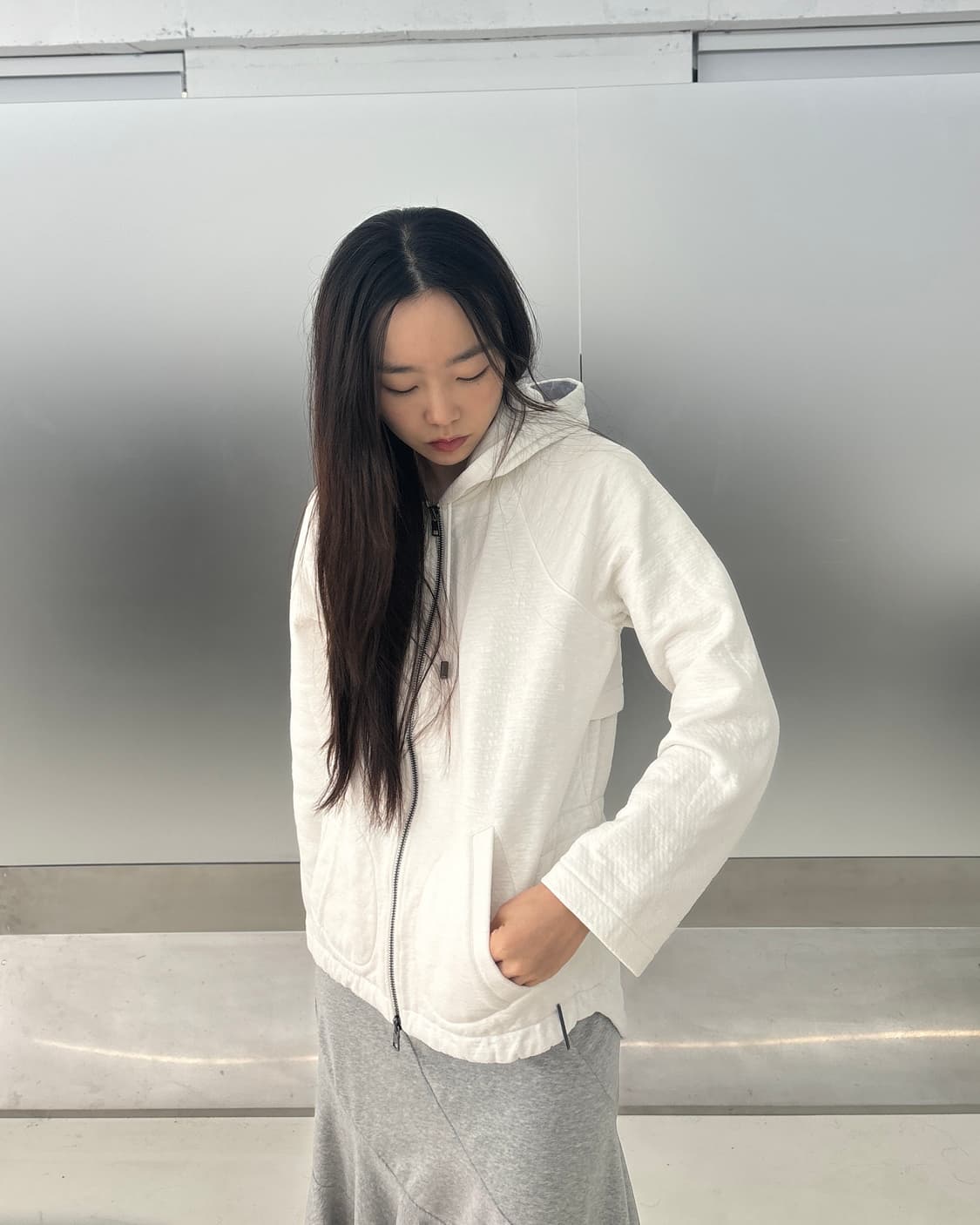 Armani hooded zip up 상품이미지1