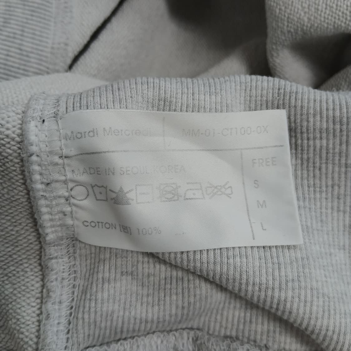 마르디메크르디 맨투맨 상품이미지6