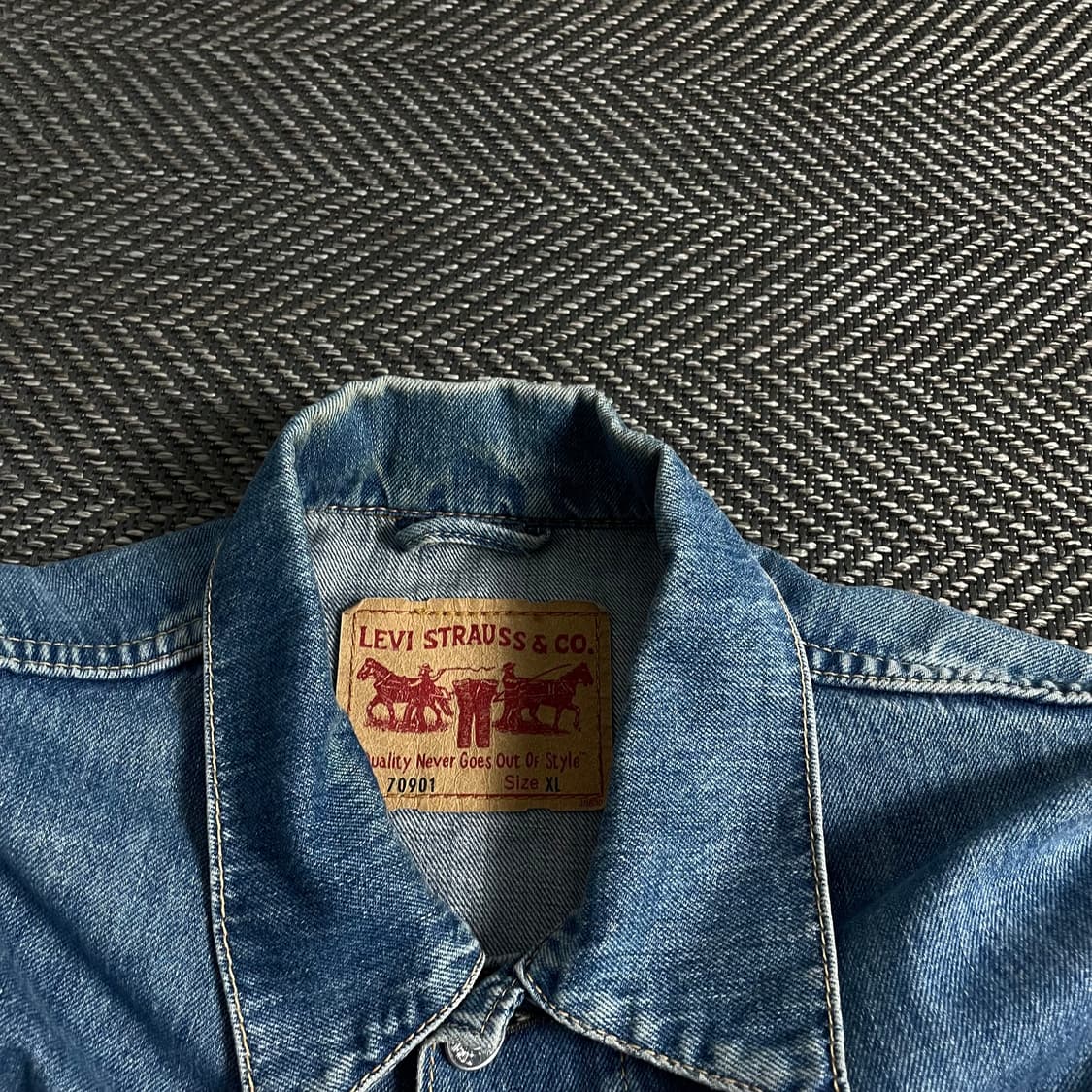 리바이스 오리지날 데님 트러커 자켓y 3832 상품이미지9