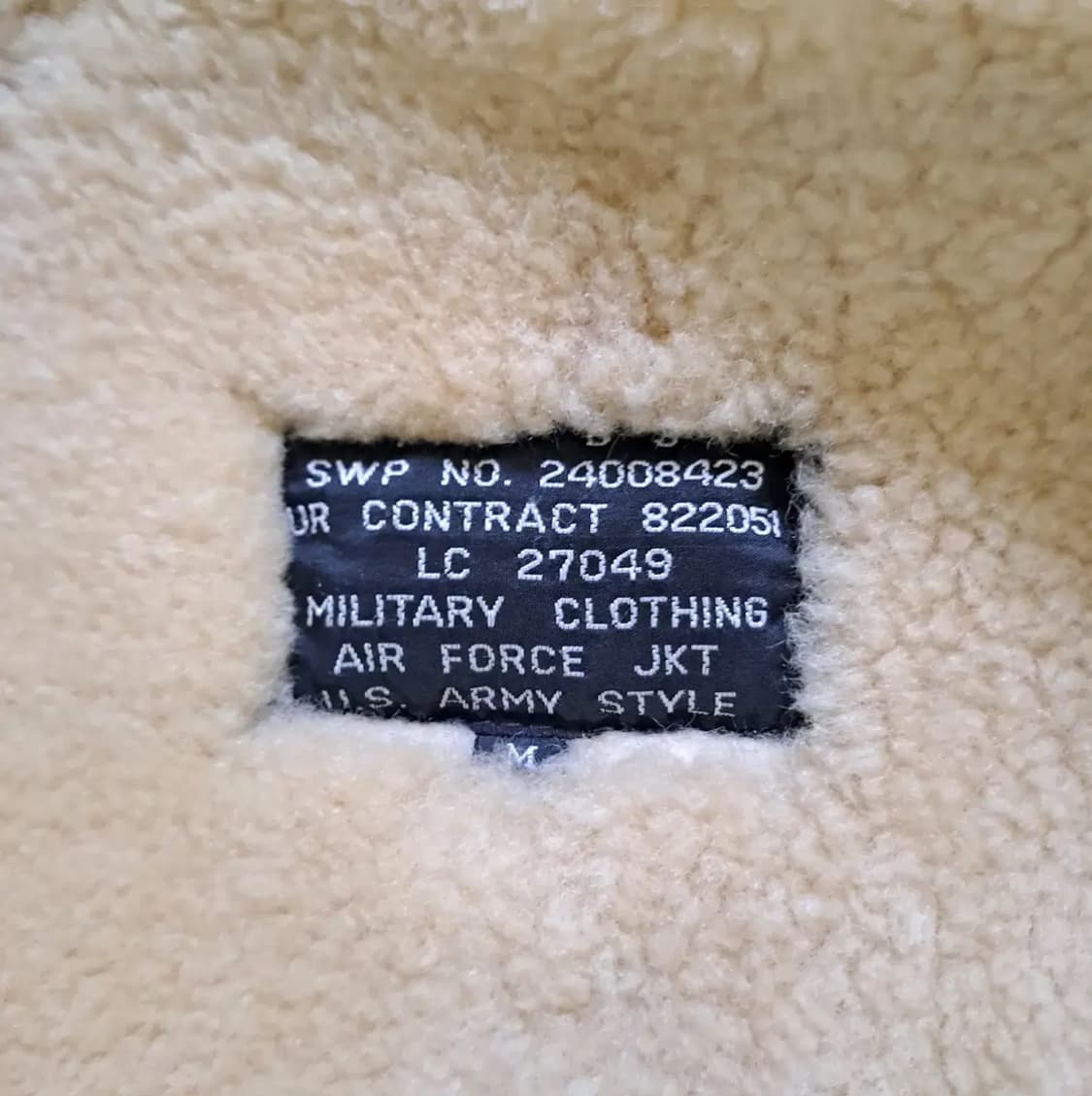 B-3 양가죽 양털 무스탕 자켓 상품이미지9