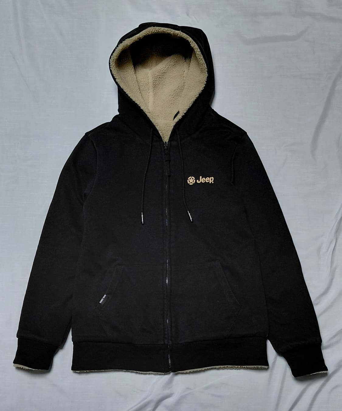 Jeep 양면 후드집업 S(90) 베이지 (무료배송) 상품이미지8