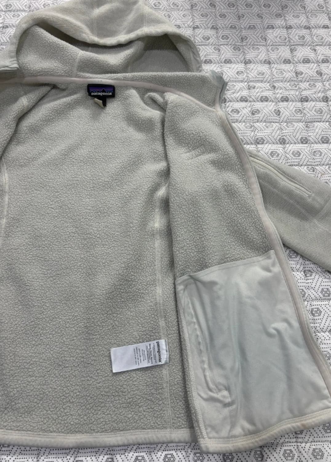 파타고니아 플리스 후드 집업 ~55 상품이미지4