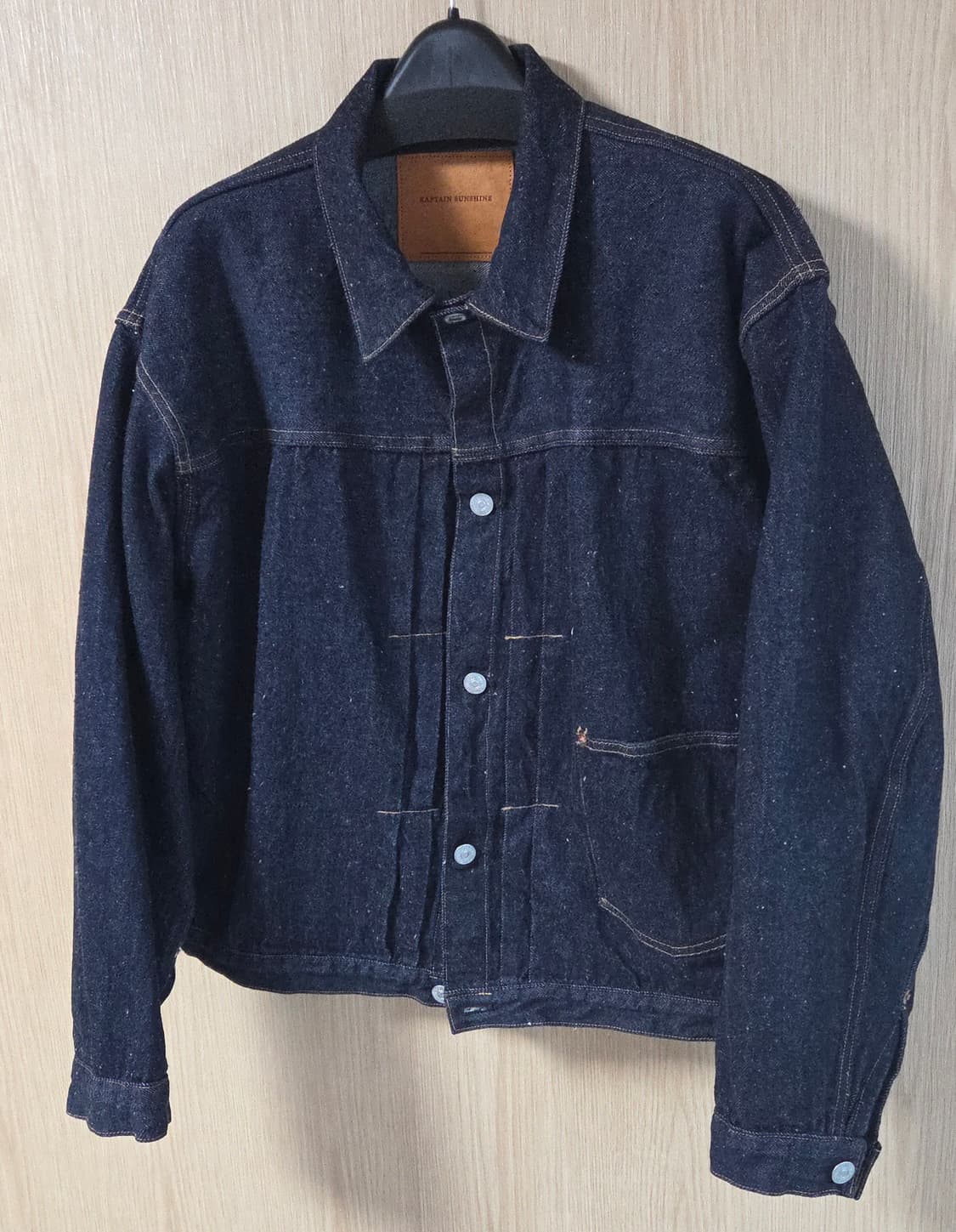 (착샷) 캡틴선샤인 타입1 트러커 데님 자켓 25fw 상품이미지1