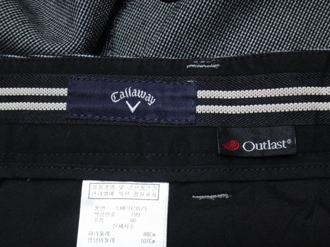(34인치) Callaway 캘러웨이 아웃라스트 남성 팬츠 상품이미지8