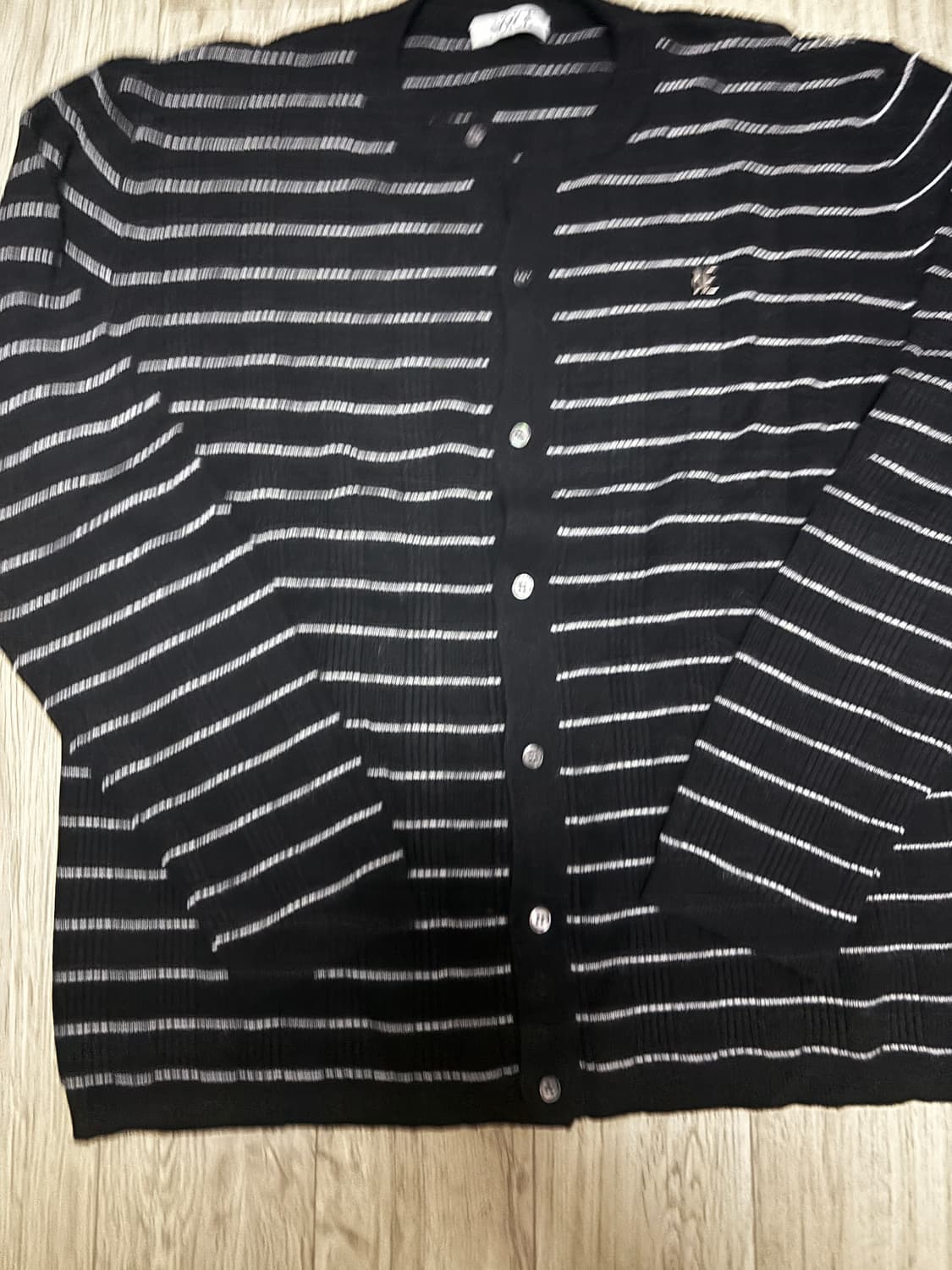 노이스 스트라이프 가디건 상품이미지1