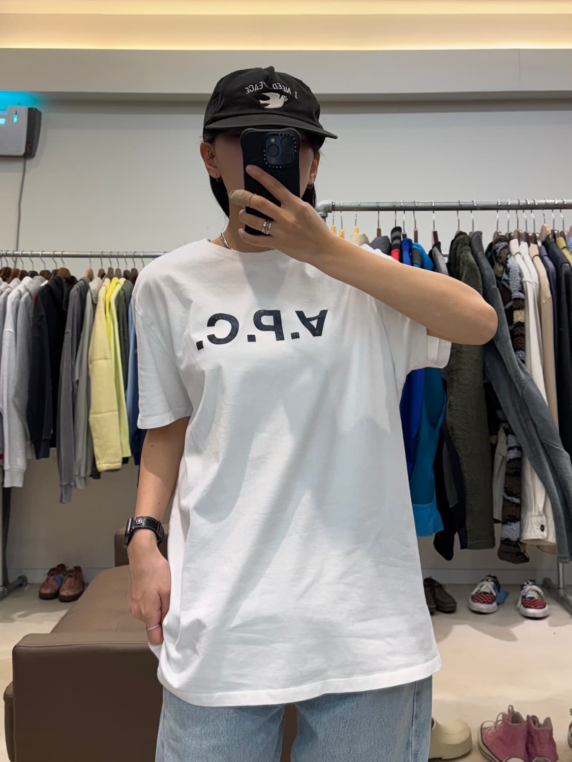 아페쎄 VPC 로고 반팔 티셔츠 상품이미지6