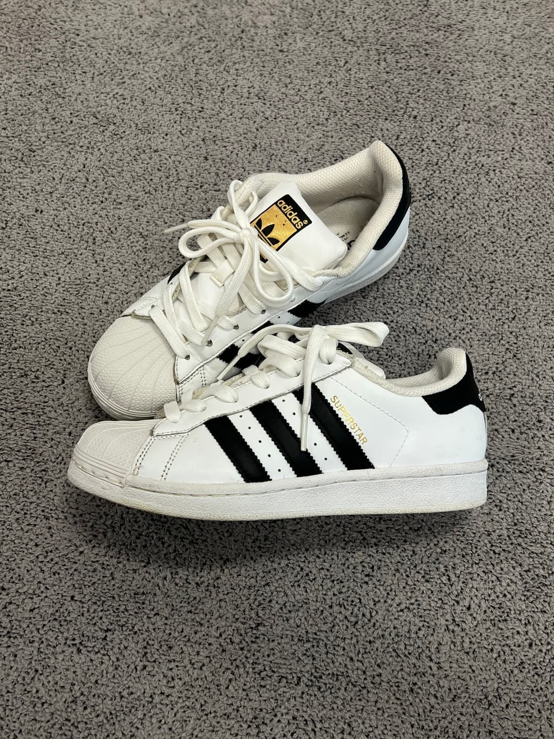 (220) 아디다스 슈퍼스타 파운데이션 흰검 상품이미지2