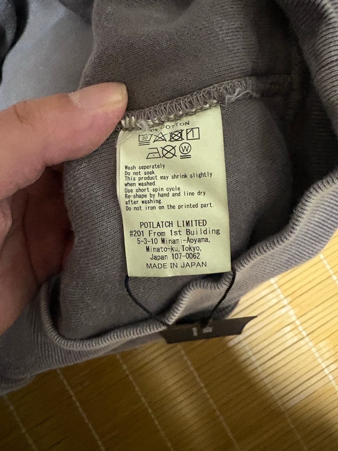 L)카브엠트 오버다이 크루넥 상품이미지6