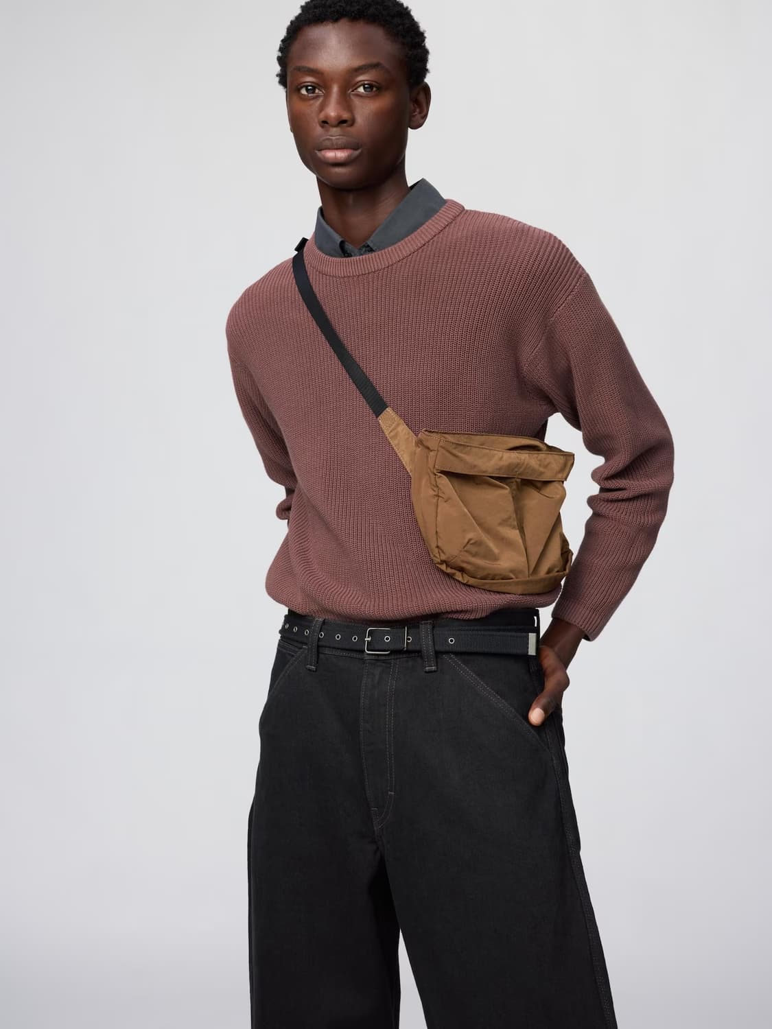 유니클로 U 테이프벨트 블랙 L UNIQLO U LEMAIRE 상품이미지3