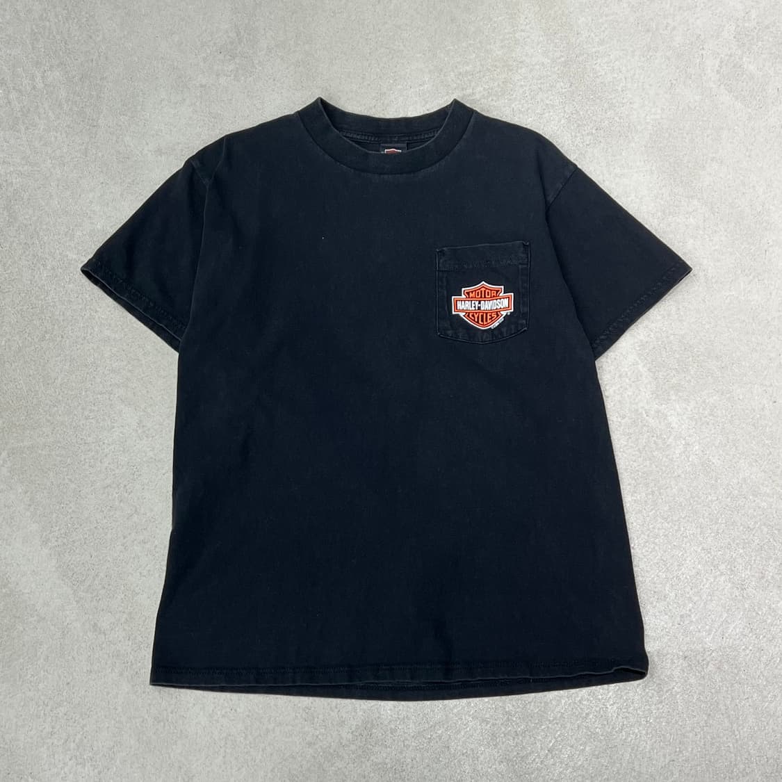 할리데이비슨 포켓 프린팅반팔티 s09903 상품이미지1