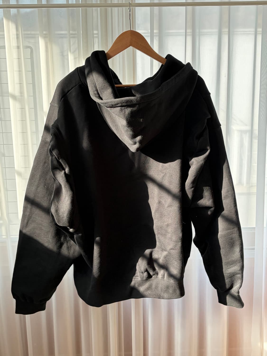 Ego fetch 오버핏 후드집업 M 상품이미지3