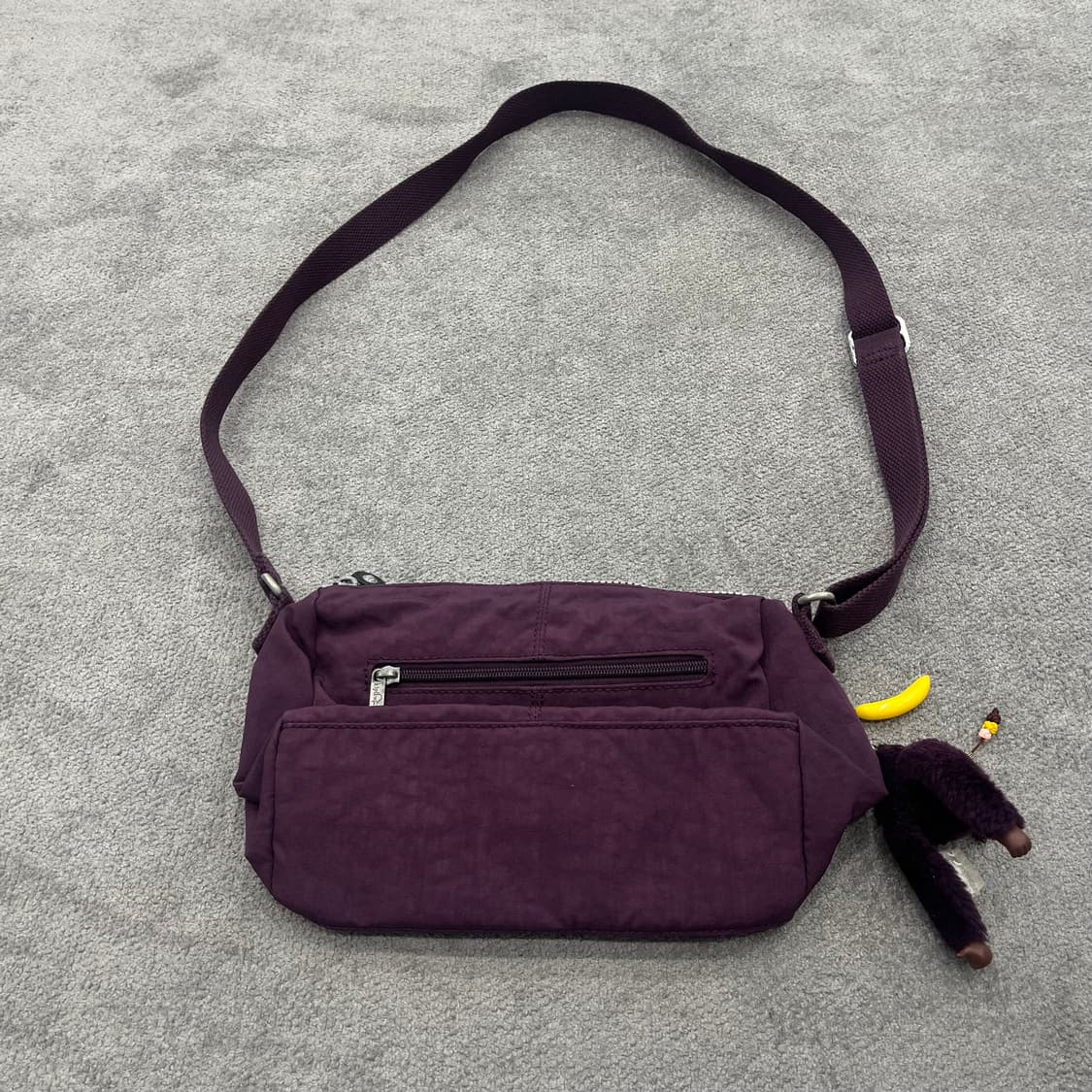 키플링 보라색 크로스백+키링 상품이미지2