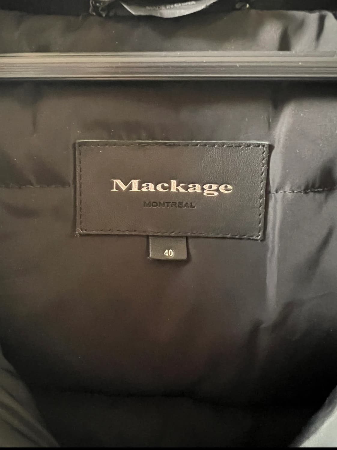 맥케이지 봄버 패딩 최상 상품이미지3