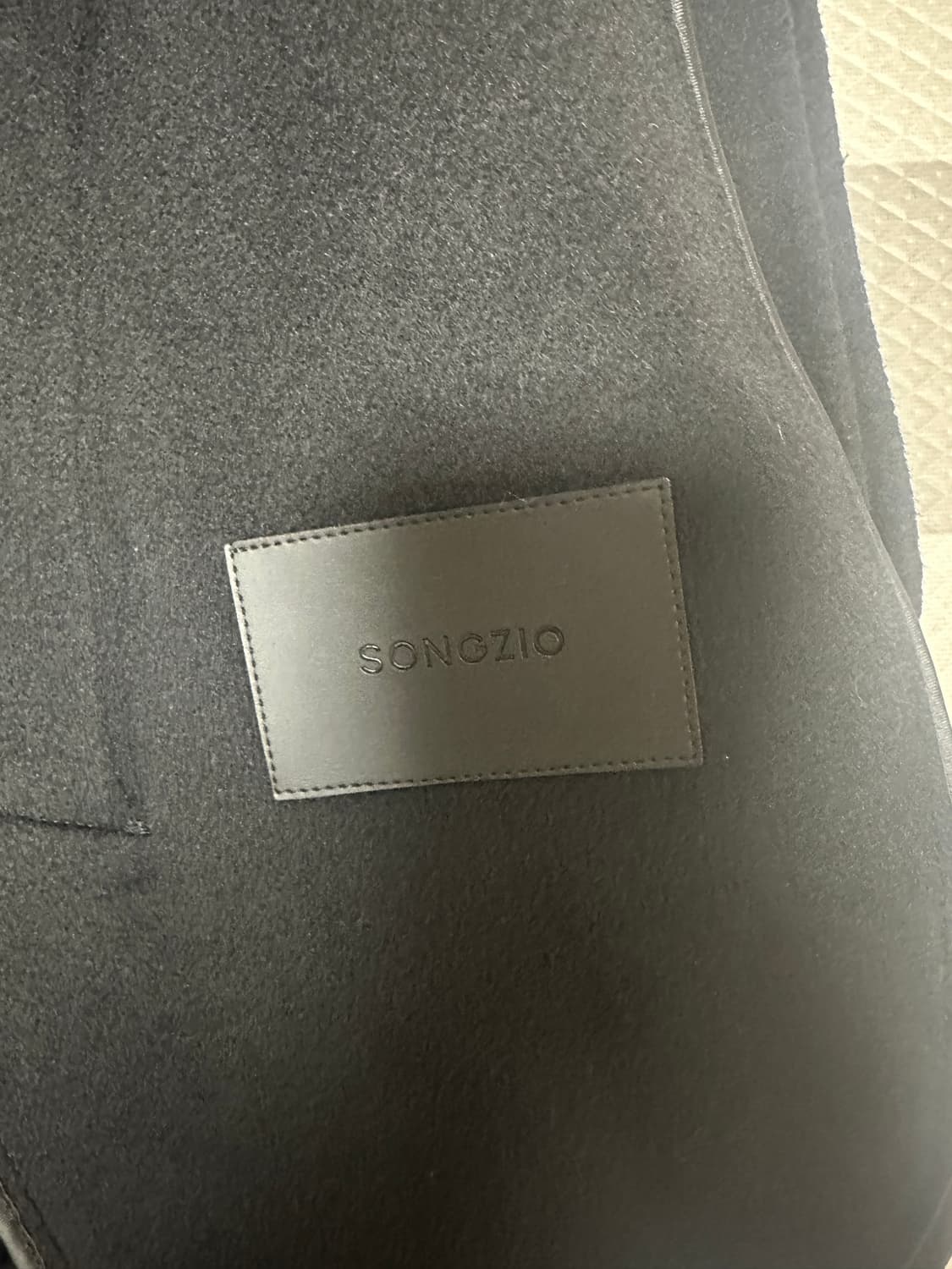 송지오옴므 핸드메이드 더블 코트 상품이미지6