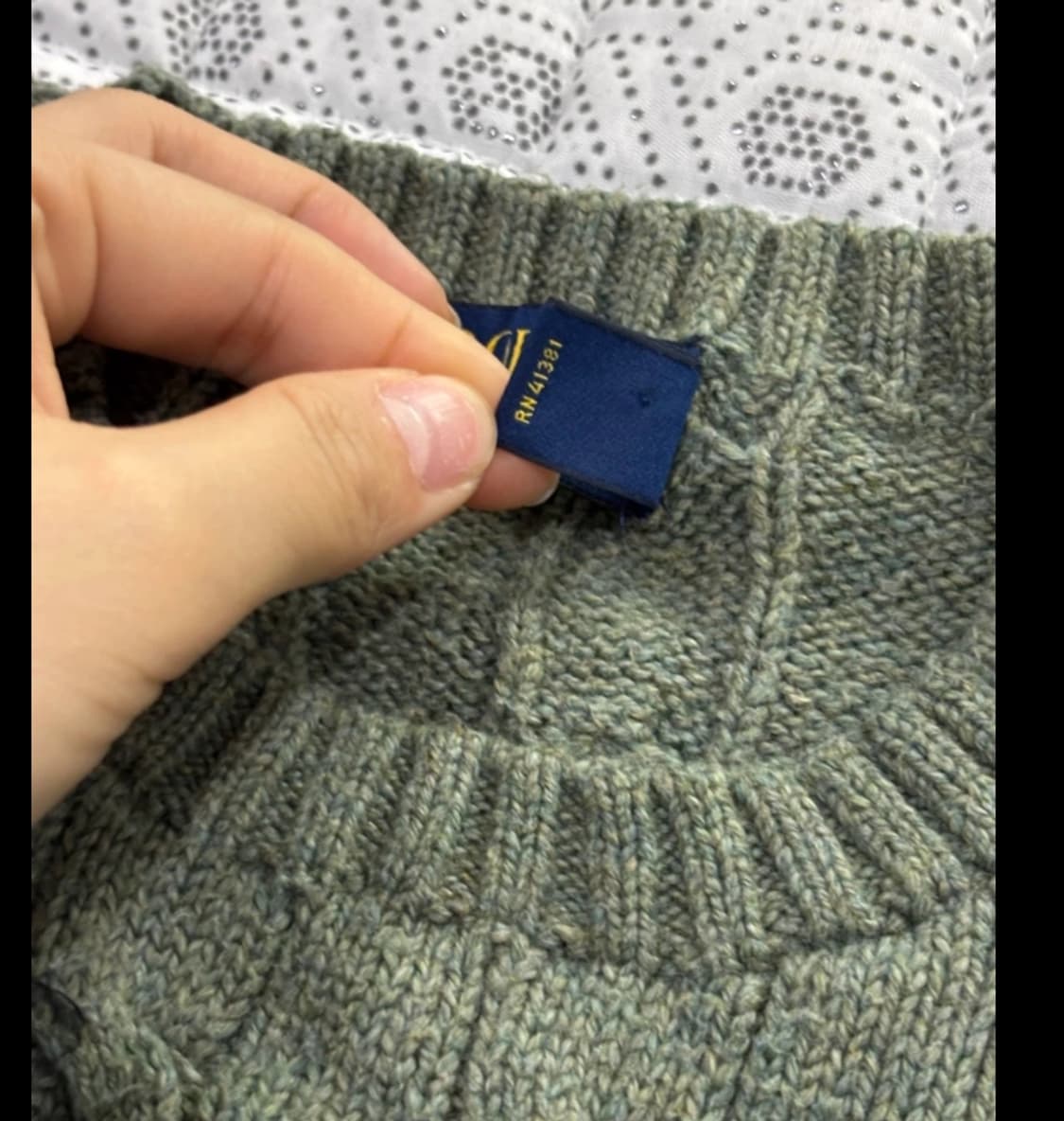 폴로 랄프로렌 꽈배기 케이블 니트 95 상품이미지5