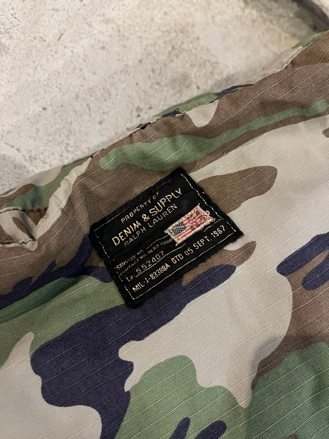 빈티지 랄프로렌 폴로 데님&서플라이 우드랜드 크로스 상품이미지3