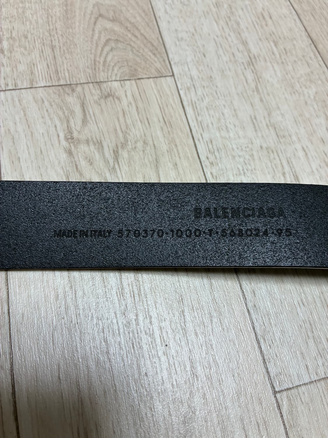 발렌시아가 BB벨트 블랙실버 (95사이즈) 상품이미지4