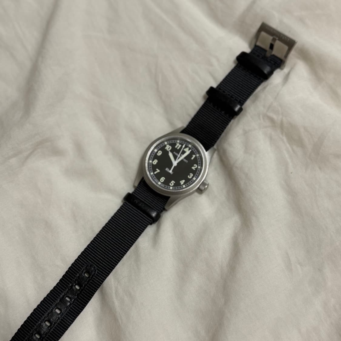 해밀턴 카키필드 쿼츠 38mm H69401430 상품이미지3