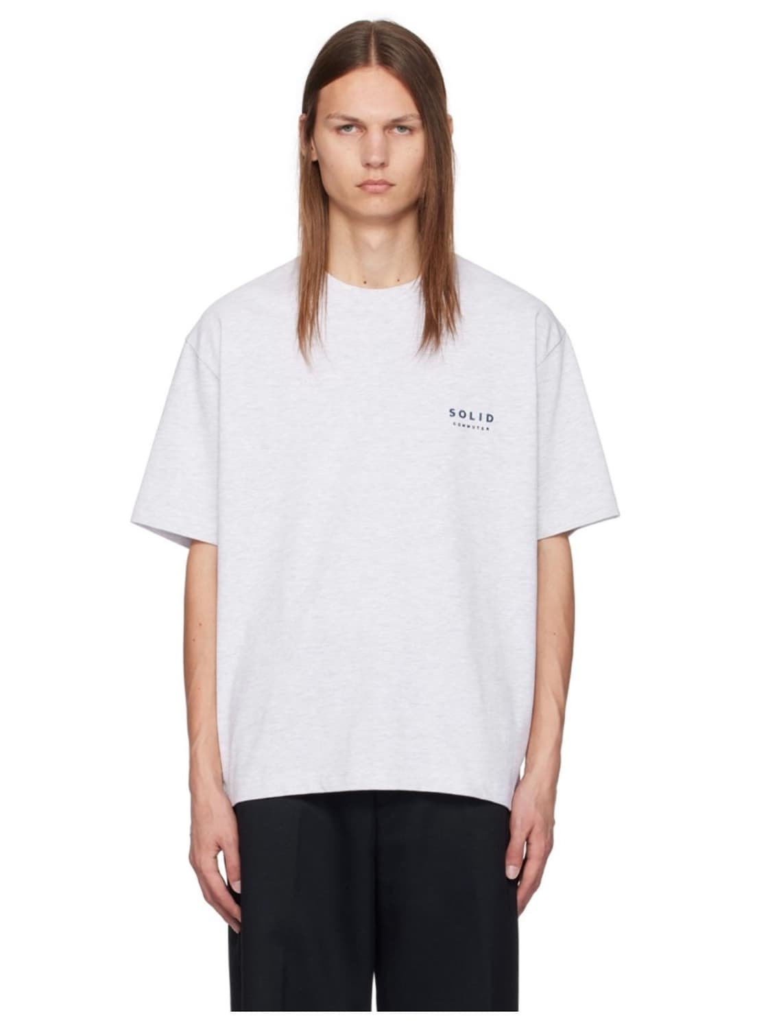 솔리드옴므 커뮤터 그레이 티셔츠 48 상품이미지1