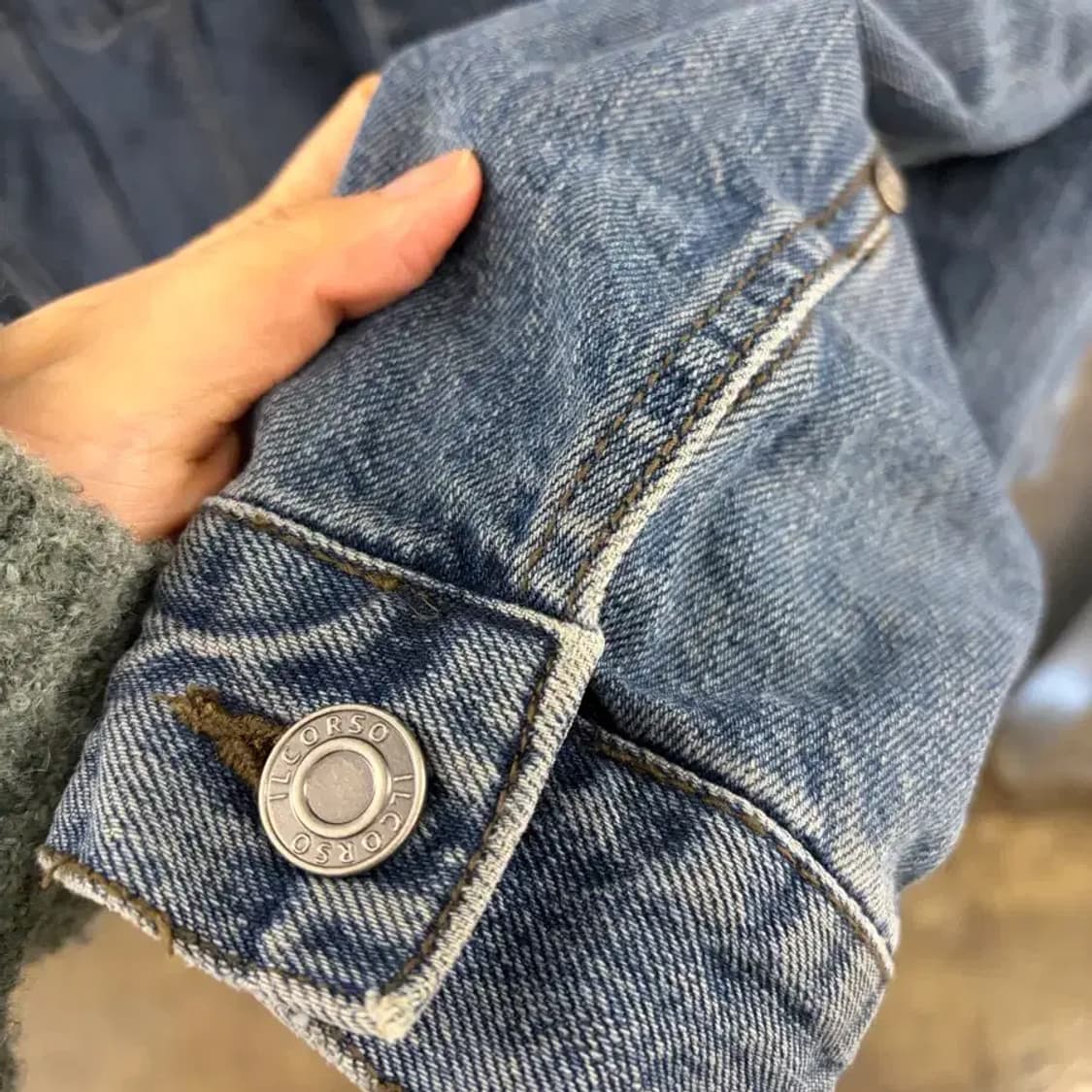 Kappa x Il Corso denim jacket XL 상품이미지5