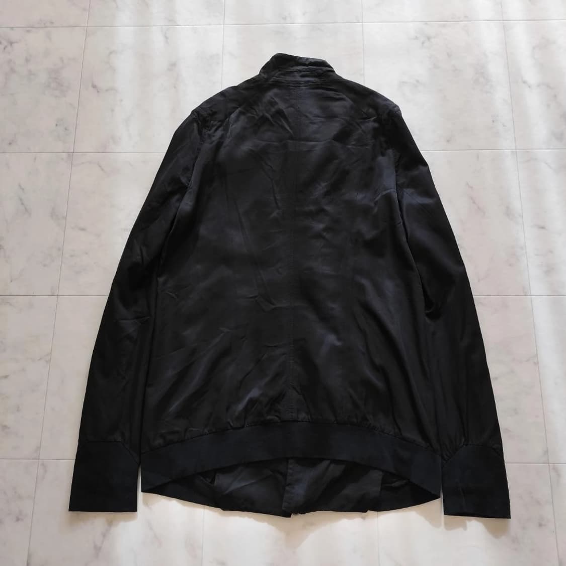 율리우스 매트 새틴 라이더스 집업 블루종 상품이미지2