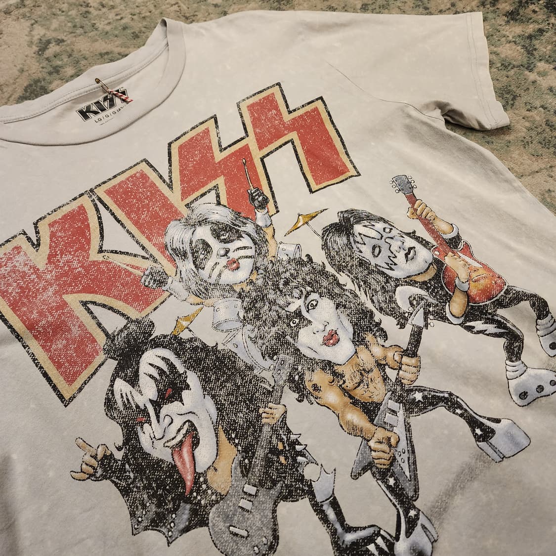 KISS 오피셜 밴드티 상품이미지3