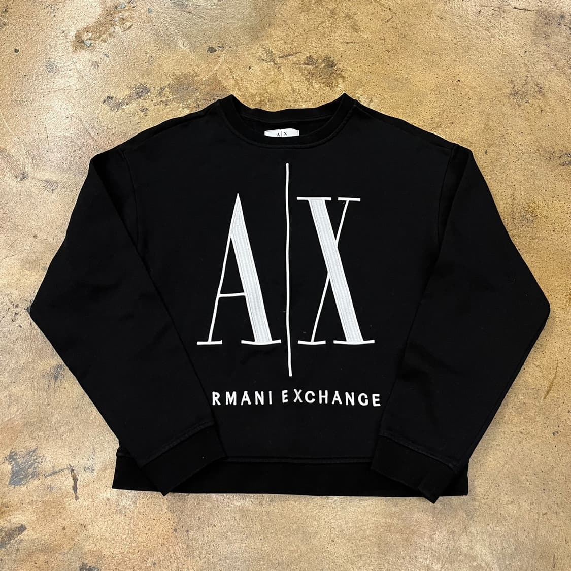 [정품/S] A/X 아르마니 익스체인지 블랙 맨투맨 b15 상품이미지2