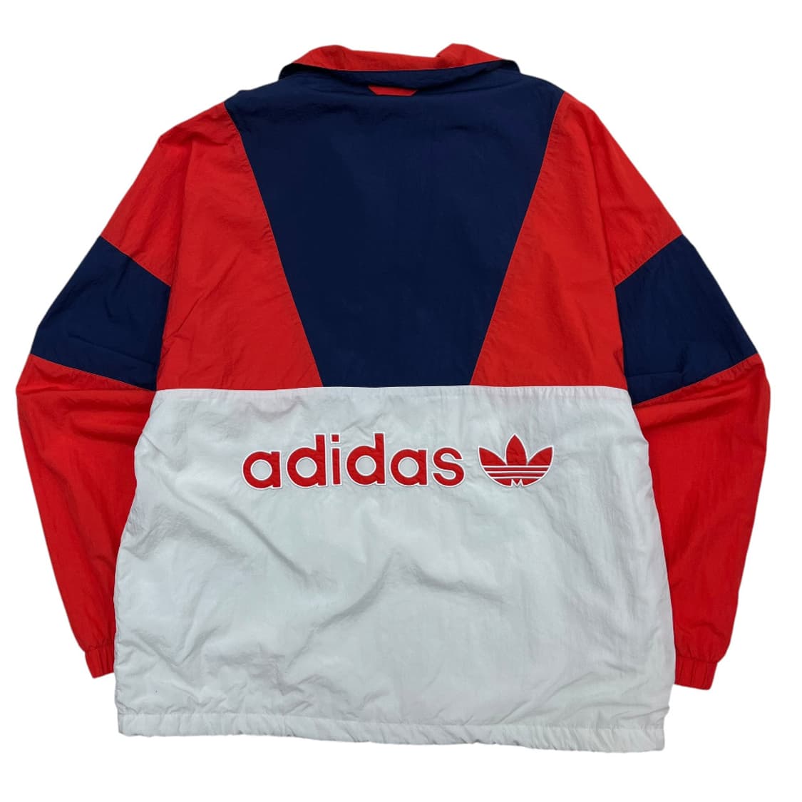 아디다스 오렌지배색 네이비 아노락 2XL 상품이미지4