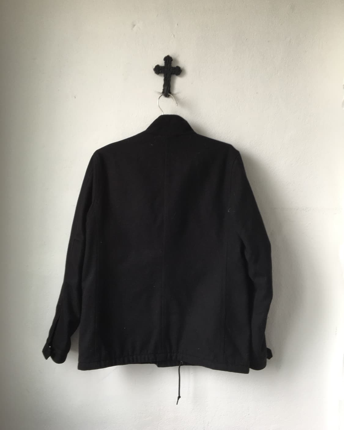 Woolen high neck coat 상품이미지3