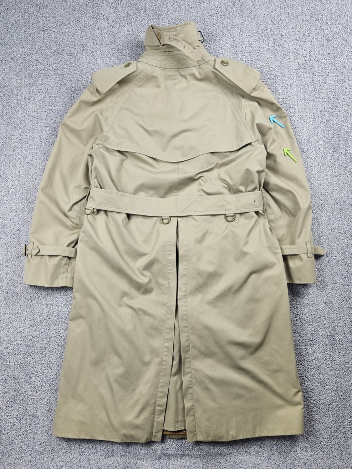 버버리 더블 브레스트 벨티드 트렌치 코트 ( 상세설명참조 )/ 10580 상품이미지9