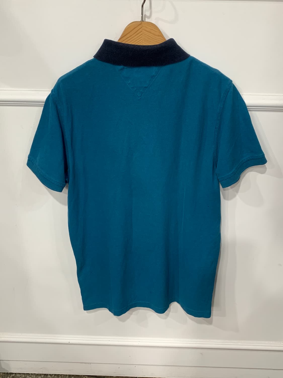 타미힐피거 m 반팔 청록 티셔츠 상품이미지3