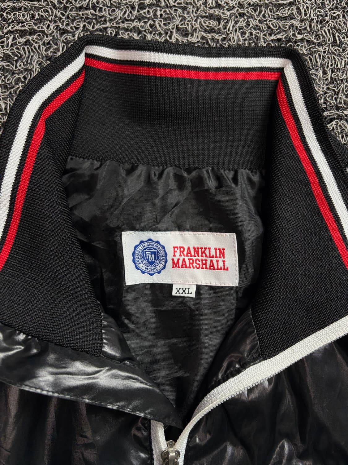 FRANKLYN 빅로고 글로시 바시티 바람막이 자켓 1702 상품이미지4