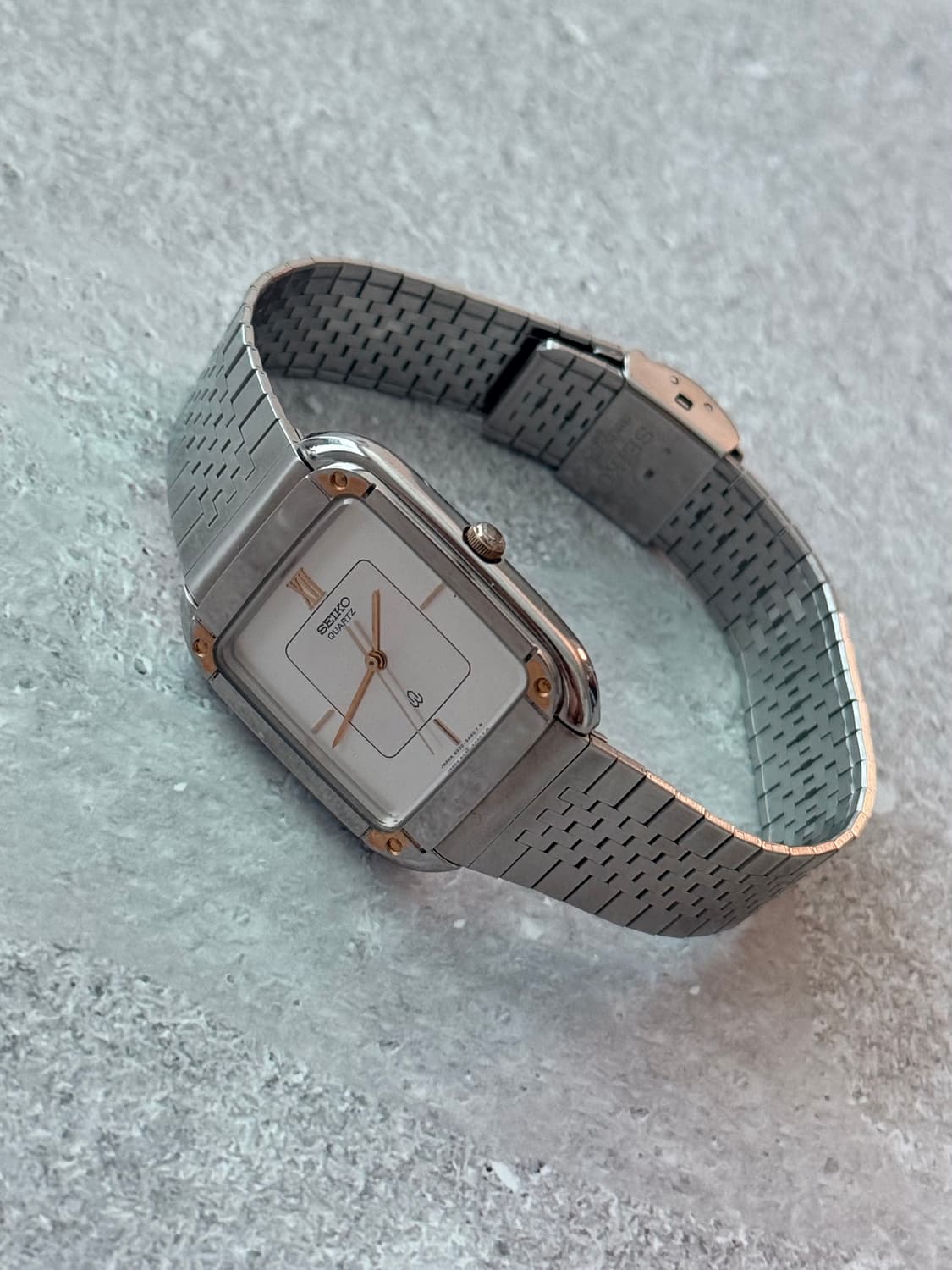 Seiko 세이코 쿼츠 스퀘어 상품이미지3