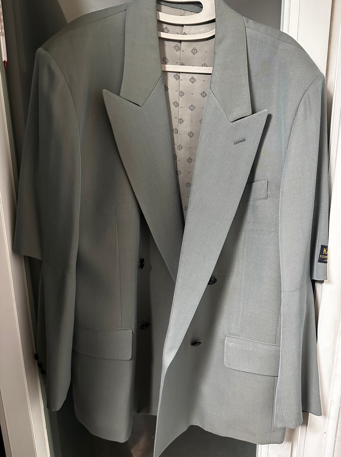 캐피탈 엘보우 컷 더블자켓 상품이미지1